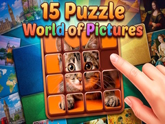 Žaidimas 15 Puzzle: World of Pictures