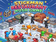 Žaidimas Stickman Restaurant Rush Game