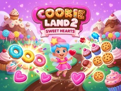 Žaidimas Cookie Land 2: Sweet Hearts