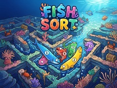 Žaidimas Fish Sort