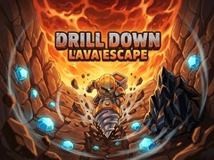 Žaidimas Drill Down: Lava Escape