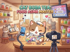 Žaidimas Cat Boba Tea: Food ASMR Master