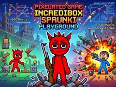 Žaidimas Pixelated Game Incredibox Sprunki Playground