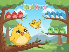 Žaidimas Bird Sort