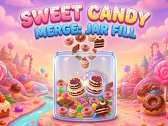 Žaidimas Sweet Candy Merge: Jar Fill