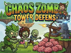 Žaidimas Chaos Zombie Tower Defense