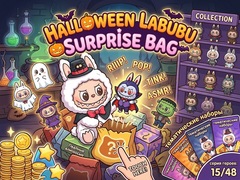 Žaidimas Halloween Labubu Surprise Bag