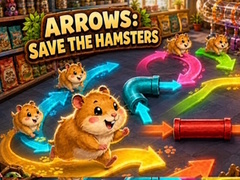 Žaidimas Arrows: Save the Hamsters