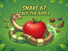 Žaidimas Snake 67 Save the Apple