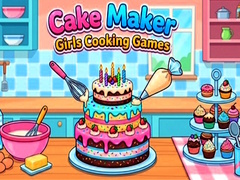 Žaidimas Cake Maker: Girls Cooking Games