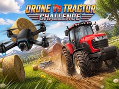 Žaidimas Drone vs Tractor Challenge