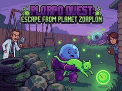 Žaidimas Plorpo Quest: Escape from Planet Zorplon