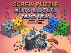 Žaidimas Screw Puzzle Nuts & Bolts Master