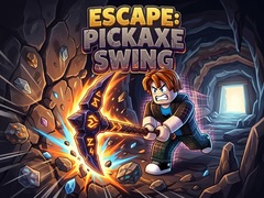 Žaidimas Escape: Pickaxe Swing