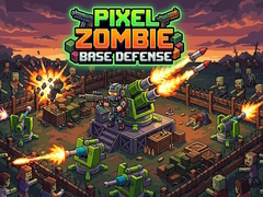 Žaidimas Pixel Zombie Base Defense