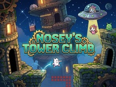 Žaidimas Nosey's Tower Climb