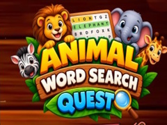 Žaidimas Animal Word Search Quest