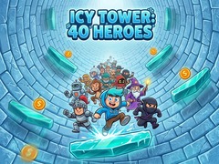 Žaidimas Icy Tower: 40 Heroes