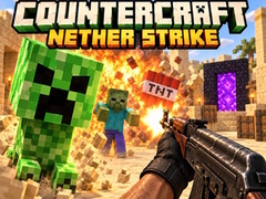 Žaidimas Countercraft Nether Strike