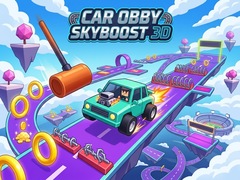 Žaidimas Car Obby Skyboost 3D