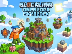 Žaidimas Blockland Oneblock Skyblock