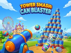Žaidimas Tower Smash: Can Blaster