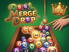 Žaidimas Pool Merge Drop