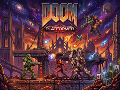 Žaidimas Doom Eternal Platformer