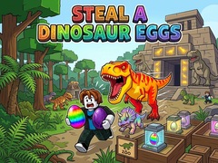 Žaidimas Steal a Dinosaur Eggs