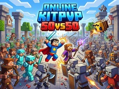 Žaidimas Online KitPvP 50vs50