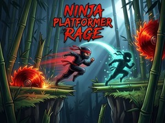 Žaidimas Ninja Platformer Rage