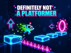 Žaidimas Definitely Not a Platformer