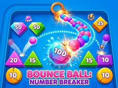 Žaidimas Bounce Ball: Number Breaker