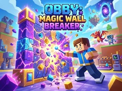 Žaidimas Obby: Magic Wall Breaker