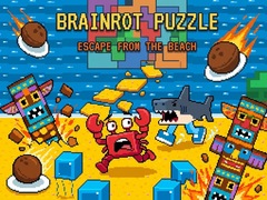 Žaidimas Brainrot Puzzle: Escape from the Beach