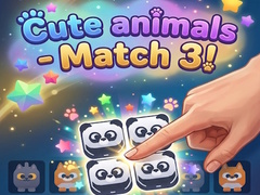 Žaidimas Cute animals - Match 3!
