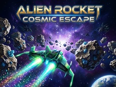 Žaidimas Alien Rocket: Cosmic Escape