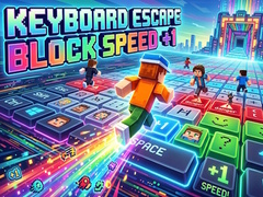 Žaidimas Keyboard Escape Block Speed +1