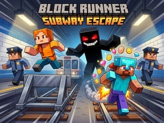 Žaidimas Block Runner: Subway Escape