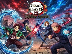Žaidimas Demon Slayer vs Jujutsu Kaisen