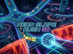 Žaidimas Neon Slope Rush 3D