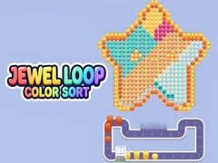 Žaidimas Jewel Loop Color Sort