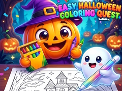 Žaidimas Easy Halloween Coloring Quest