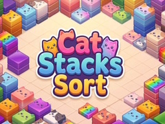 Žaidimas Cat Stacks Sort