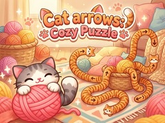 Žaidimas Cat arrows: Cozy Puzzle