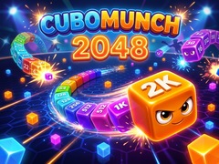 Žaidimas Cubo Munch 2048