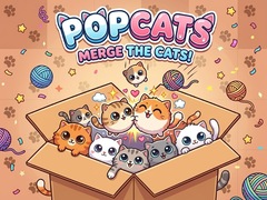 Žaidimas PopCats: Merge the cats!