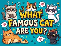 Žaidimas What famous cat are you