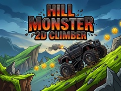 Žaidimas Hill Monster 2D Climber