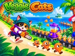Žaidimas Veggie Cats: Idle Farm Tycoon